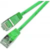 Wirewin Light patch kábel okrúhly U/FTP Cat 6a zelený 0,5m tenký flexibilný PoE PKW-LIGHT-STP-K6A 0.5 GN