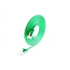 Wirewin Light patch kábel okrúhly U/FTP Cat 6a zelený 0,5m tenký flexibilný PoE PKW-LIGHT-STP-K6A 0.5 GN
