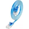 Wirewin Triotronik Cat6 U/FTP Slim Ethernet patch kábel, 1 m, modrá PKW-SLIM-KAT6 1.0 BL