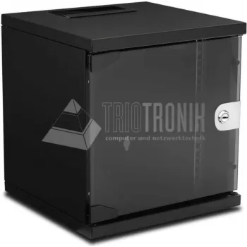 Wirewin WCAB 10 312X300X6U BL nástenný rack 6U čierna