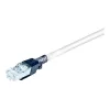 Wirewin PKW-SL-SFTP-KAT6A 1.0 SW Cat6a S/FTP sieťový patch kábel, 1 m, sivá