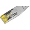 Wirewin Cat6a S/FTP patch kábel, RJ45, 1,5 m, sivý PKW-SL-SFTP-KAT6A 1.5 SW