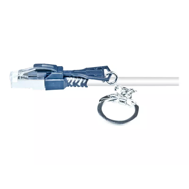 Wirewin Cat6a S/FTP patch kábel, RJ45, 1,5 m, sivý PKW-SL-SFTP-KAT6A 1.5 SW