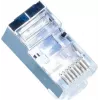 Wirewin MOD SL KAT6A STP 10 RT RJ-45 konektor samec, Cat.6A, STP, bez nástroja, červená, balenie 10 ks