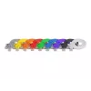 Wirewin Triotronik Cat 6 U/UTP patch kábel, 5 m, RJ45, fialová PKW-SLIM-KAT6 5.0 VT