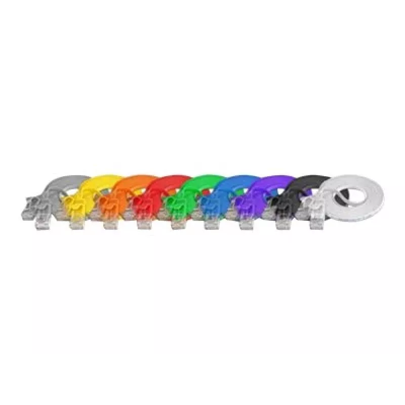 Wirewin Triotronik Cat 6 U/UTP patch kábel, 5 m, RJ45, fialová PKW-SLIM-KAT6 5.0 VT