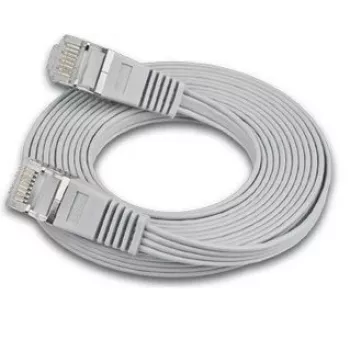 Wirewin Triotronik PKW-STP-SLIM-KAT6 0,1 WS - Cat6 U/FTP Slim Ethernet patch kábel, 0,1 m, biela