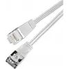Wirewin Triotronik PKW-STP-SLIM-KAT6 0,1 WS - Cat6 U/FTP Slim Ethernet patch kábel, 0,1 m, biela