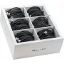 Wirewin SLIM-LS-K6A 3.0 BK 36 - 10 Gigabit Cat6a Slim Ethernet patch kábel, 3m, čierna, balenie 36 ks