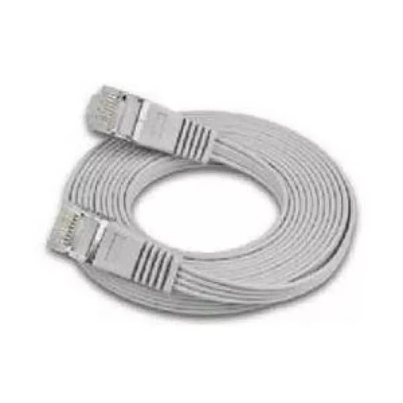 Wirewin Triotronik Cat 6 Slim Ethernet patch kábel, 0,5m, RJ-45 konektor samec/samec, U/FTP (STP), sivá PKW-STP-SLIM-KAT6 0.5