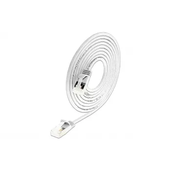 Wirewin SLIM-LS-K6A 2.0 WT 60 Cat.6A U/FTP Slim Ethernet patch kábel, 2 m, biela, balenie 60 ks