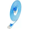 Wirewin Cat.6 Slim-Light patch kábel, U/UTP, 0,15 m, modrý PKW-LIGHT-K6 0.15 BL