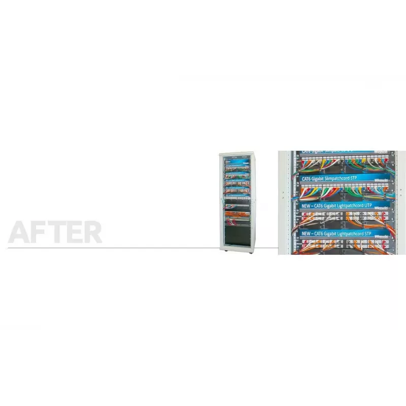 Wirewin Triotronik PKW-LIGHT-K6 1.5 BL Cat6 UTP Ethernet patch kábel, RJ45 konektor samec na konektor samec, 1,5 m, modrá