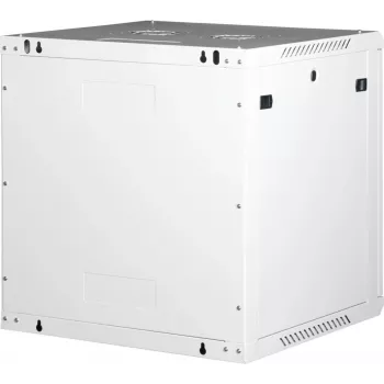 Wirewin 19-palcová nástenná skriňa, jednodielna, Pro 3. generácia, Flat-Pack, 600x600mm, svetlosivá (WCAB PS3 600X600X12U FP)