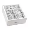 Wirewin SLIM-LS-K6A 1.5 WT 60 - Cat.6A Slim patch kábel, U/FTP, 1,5m, biela, balenie 60 ks