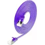 Wirewin Cat.6A 10 Gigabit Slim patch kábel U/FTP, 0,25 m, fialová PKW-LIGHT-STP-K6A 0.25 VT
