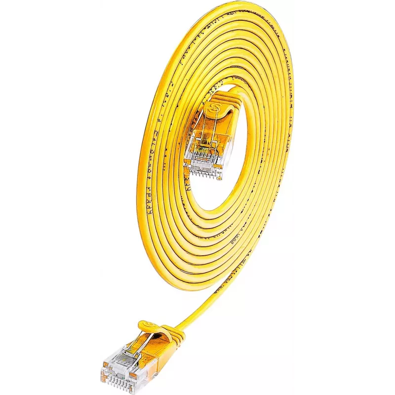 Wirewin Triotronik U/UTP Cat6 patch kábel 3m RJ-45 konektor samec na konektor samec Gigabit Ethernet PKW-LIGHT-K6 3.0 GE