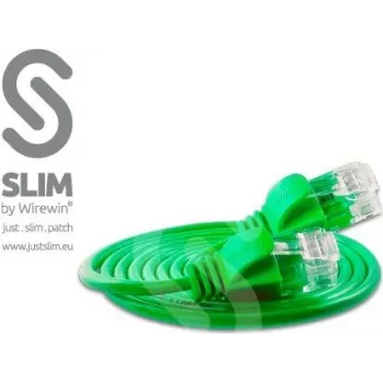 Wirewin Triotronik U/UTP Cat6 patch kábel 3m zelený PKW-LIGHT-K6 3.0 GN