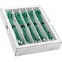 Wirewin SLIM-LS-K6A 0.15 GN 50 - Cat6a U/FTP Slim Ethernet patch kábel, 0,15m, zelená, balenie 50 ks