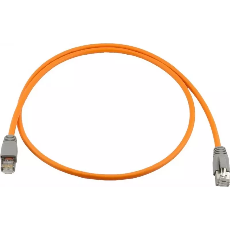 Wirewin priemyselný Cat6A S/FTP patch kábel, PUR plášť, 7,5 m, oranžový PKW-I0-SF-K6A-PUR 7.5 OR