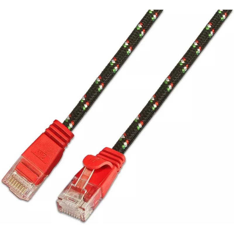 Wirewin SLIM Tough UTP sieťový kábel červený 2 m Cat6 U/UTP (PKW-TOUGH-K6 2.0 RT)