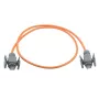 Wirewin Industrial Cat6a S/FTP PUR patch kábel, 5 m, oranžový, IP67 RJ45 PKW-I2-SF-K6A-PUR 5.0 OR