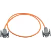 Wirewin Industrial Cat6a S/FTP PUR patch kábel, 5 m, oranžový, IP67 RJ45 PKW-I2-SF-K6A-PUR 5.0 OR