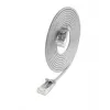 Wirewin SLIM KAT6A 10 Gigabit Light patch kábel okrúhly, U/UTP, Ø 3,6 mm, sivý (SLIM-L-UU-K6A 1.5)