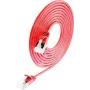 Wirewin Cat 6a U/FTP Slim patch kábel, červený, 5,0 m PKW-LIGHT-STP-K6A 5.0 RT