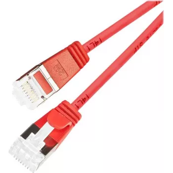 Wirewin Cat 6a U/FTP Slim patch kábel, červený, 5,0 m PKW-LIGHT-STP-K6A 5.0 RT