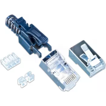 Wirewin MOD SL KAT6A STP 10 SW RJ45 konektor samec na montáž v teréne, Cat6A, tienený, balenie 10 ks
