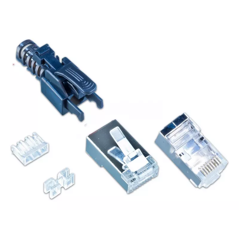Wirewin MOD SL KAT6A STP 10 SW RJ45 konektor samec na montáž v teréne, Cat6A, tienený, balenie 10 ks