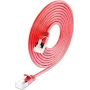 Wirewin SLIM KAT6A 10 Gigabit Light patch kábel, U/FTP, 3,8 mm, červená, 0,15 m PKW-LIGHT-STP-K6A 0.15 RT