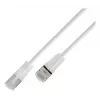 Wirewin SLIM KAT6A 10 Gigabit Light patch kábel okrúhly, U/UTP, Ø 3,6 mm, biela, 5,0 m (SLIM-L-UU-K6A 5.0 WT)