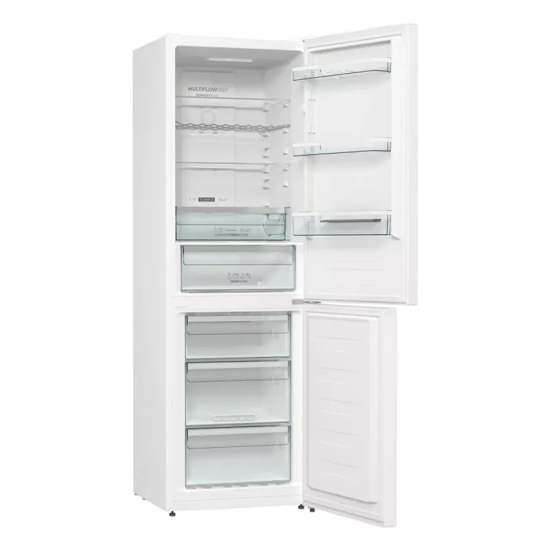 Gorenje NRK619C61W4OT Voľne stojaca chladnička s mrazničkou, výška 185 cm, energetická trieda C, biela