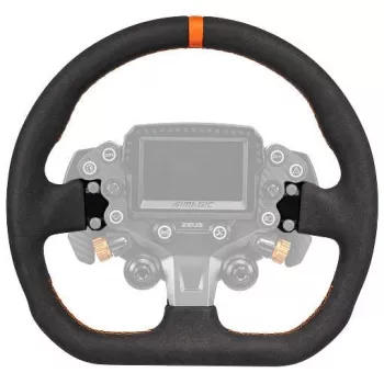 Simagic ZS-320CD Alcantara veniec volantu, 320mm, D-forma, 6x70mm PCD, bez náboja