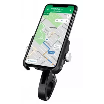CELLY Universal Armor držiak na bicykel pre smartfóny do 6,7 palca, čierna