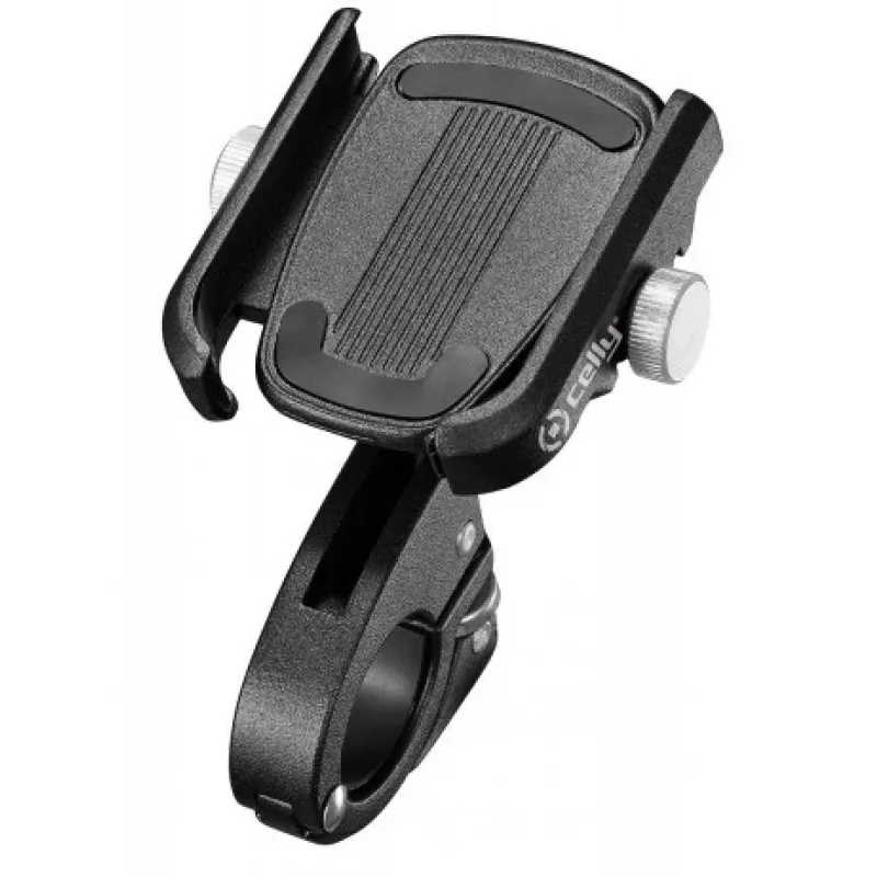 CELLY Universal Armor držiak na bicykel pre smartfóny do 6,7 palca, čierny