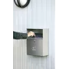 Bartscher 860001 nástenný popolník, nerez, strieborný, uzamykateľný