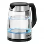 Bartscher 200096 sklenená kanvica elektrická rýchlovarná kanvica 1,7L 2200W strieborná