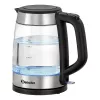 Bartscher 200096 sklenená kanvica elektrická rýchlovarná kanvica 1,7L 2200W strieborná