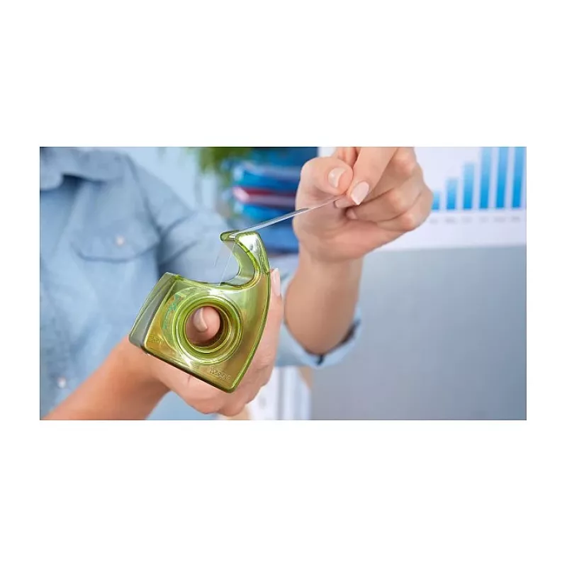 tesa Easy Cut ručný odvíjač pásky pre lepiacu pásku ecoLogo do 10m 19mm