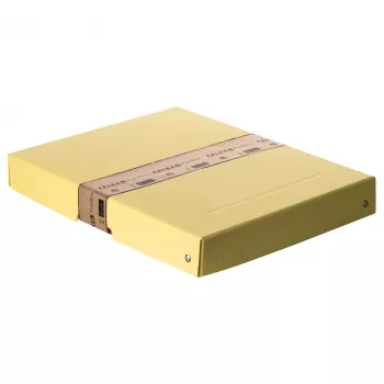 FALKEN PURE krabica na ukladanie 500 listov pastelovo žltá 24,0 x 32,0 x 4,0 cm, 1 ks (22001928000F)