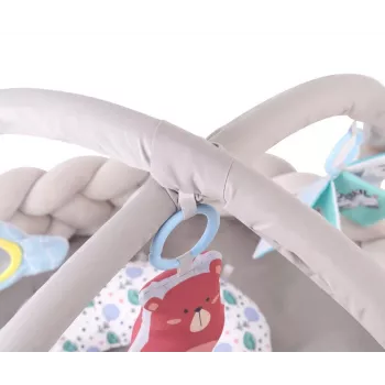 MILLY MALLY pletená senzorická hracia podložka