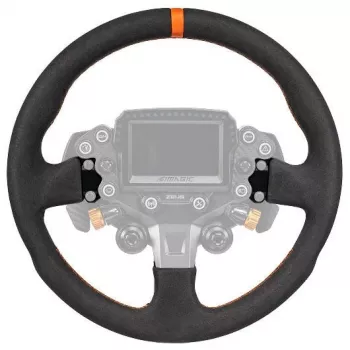 Simagic ZS-330RR Alcantara veniec volantu, 330mm, bez náboja