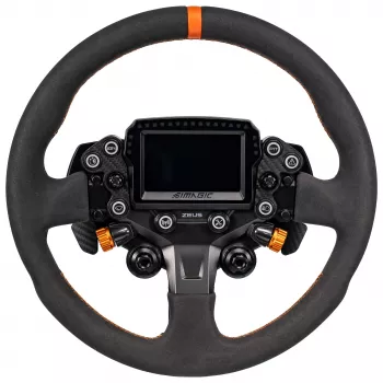 Simagic ZS-330RR Alcantara veniec volantu, 330mm, bez náboja
