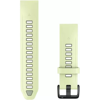 Garmin QuickFit 20 mm silikónový remienok na hodinky, Lemon/Willow Green, 010-14506-01