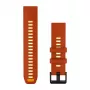 Garmin QuickFit 22 remienok na hodinky, silikón, Autumn Orange/Spark Orange