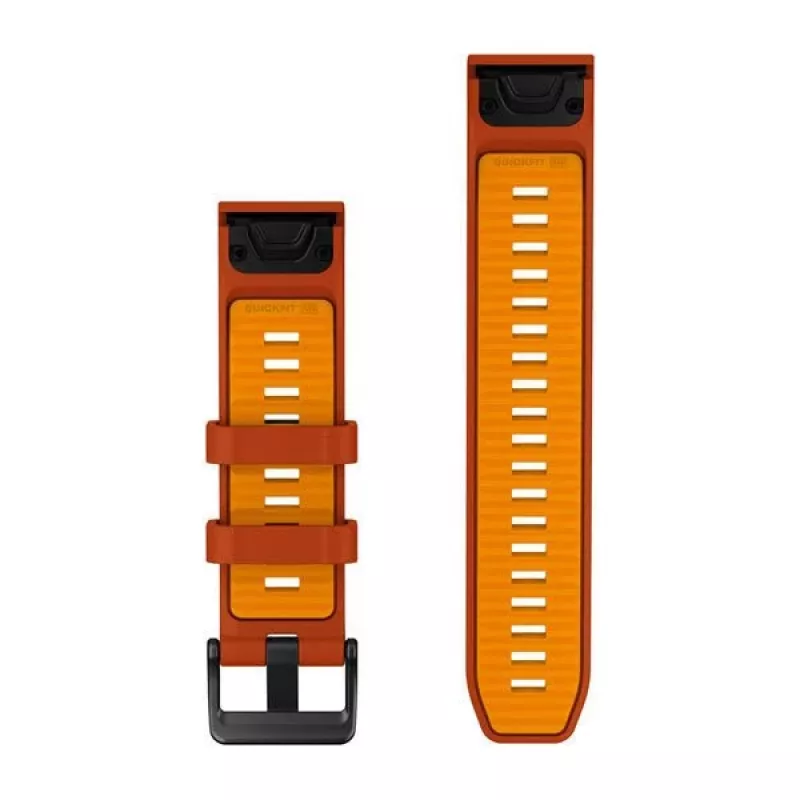 Garmin QuickFit 22 remienok na hodinky, silikón, Autumn Orange/Spark Orange