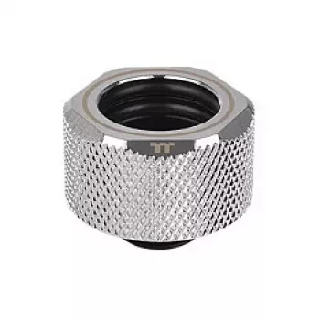 Thermaltake Pacific C-PRO G1/4 PETG trubica 16mm vonkajší priemer kompresné fitinky chróm